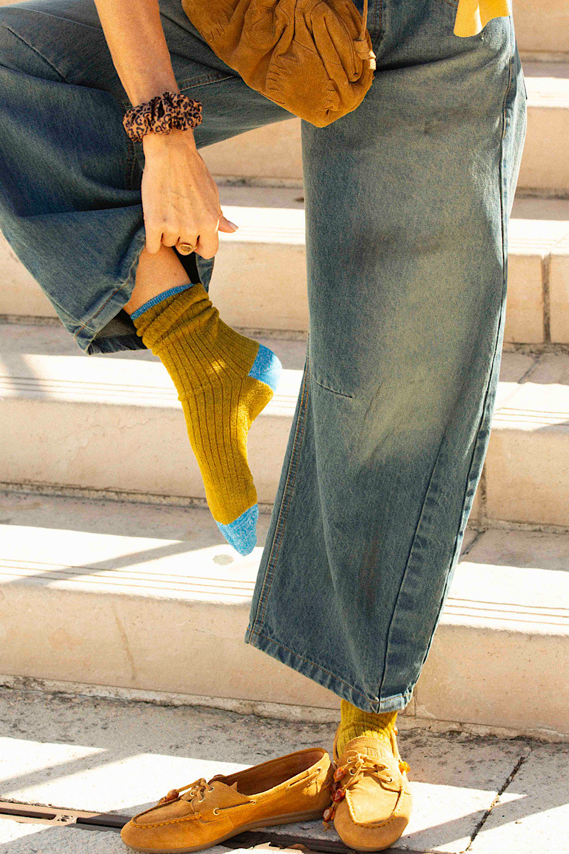 ALTO MILANO - Chaussettes Susan Vert