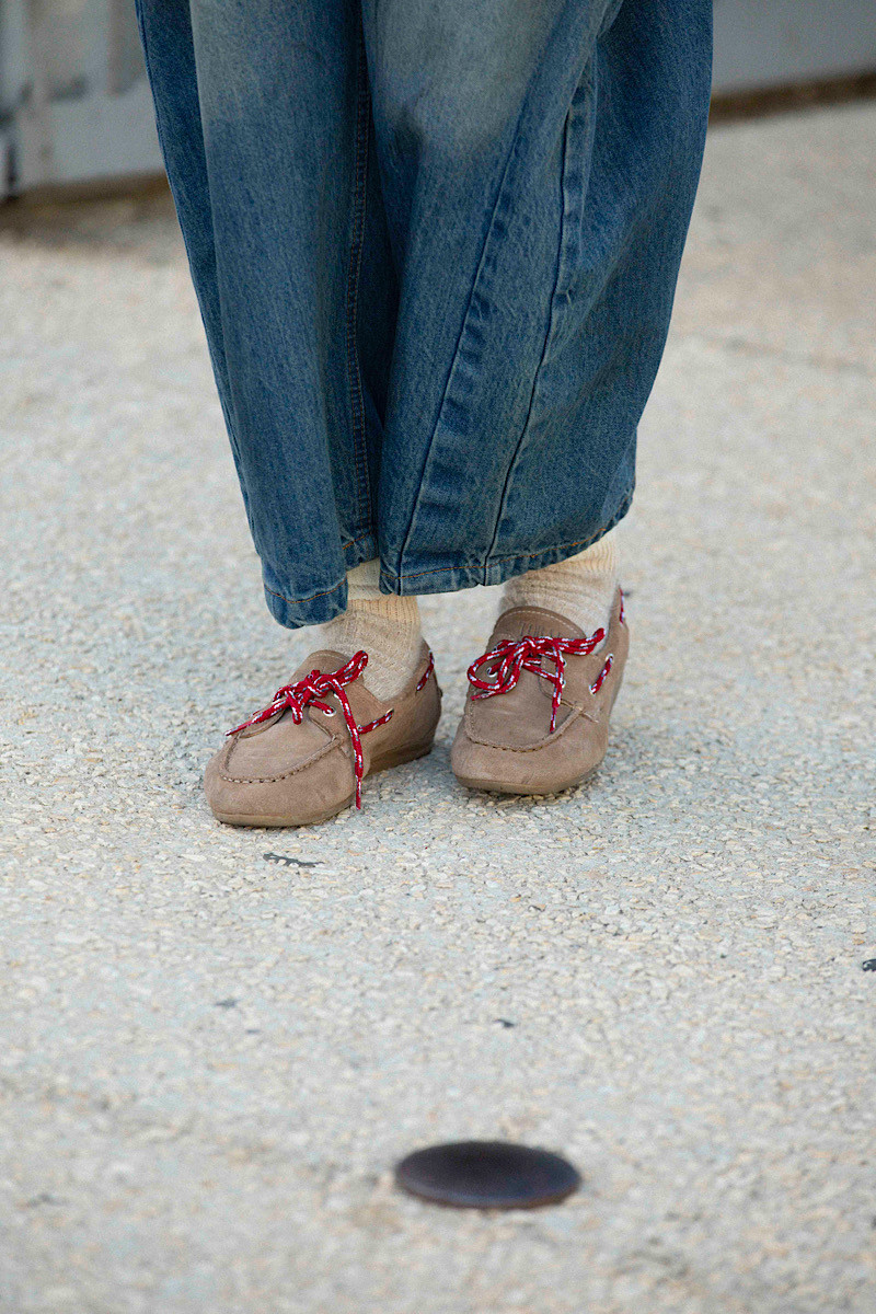 TORAL - Mocassin Kimana Suede Taupe