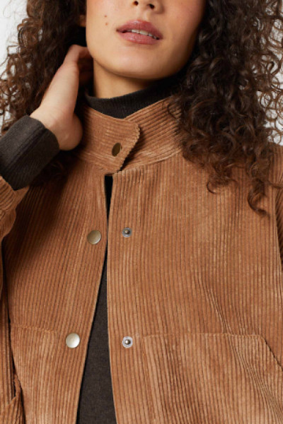 Maevy Mouvement Libre - Veste Velvet Velours Nuts