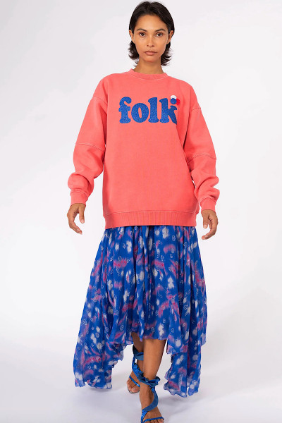 Newtone - Sweatshirt Roller Folk Malabar