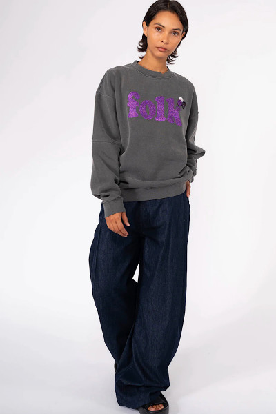 Newtone - Sweatshirt Roller Folk Pepper