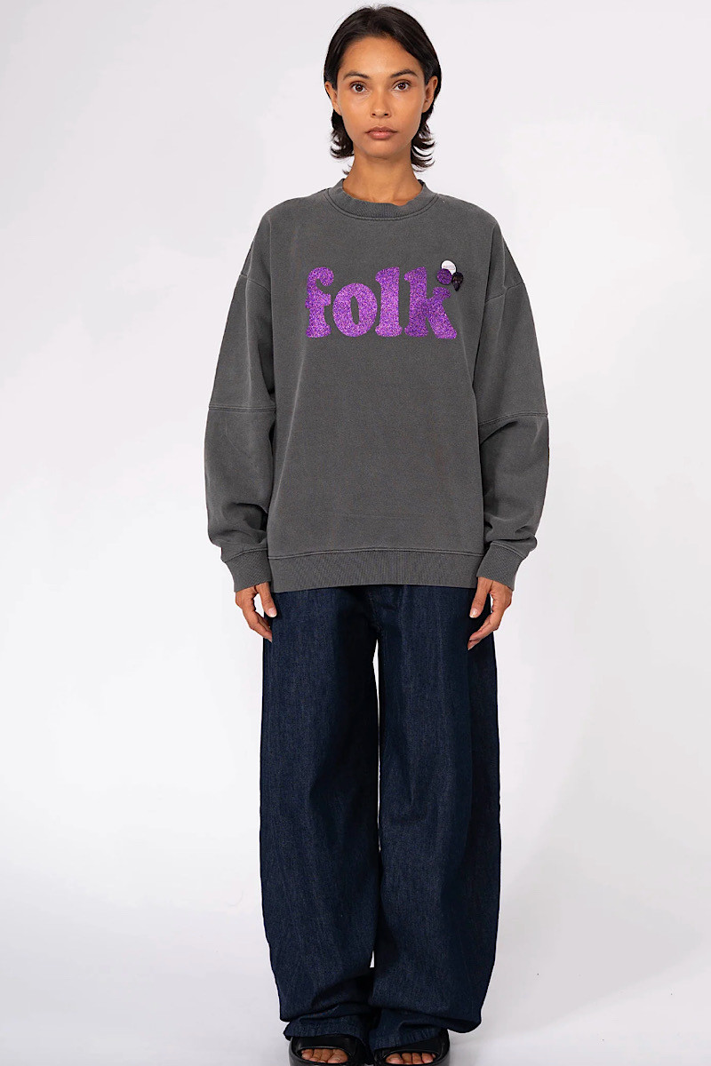 Newtone - Sweatshirt Roller Folk Pepper