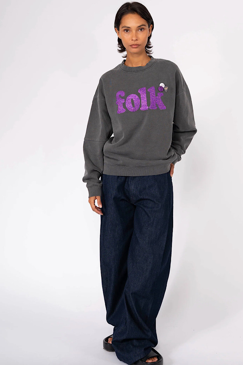 Newtone - Sweatshirt Roller Folk Pepper