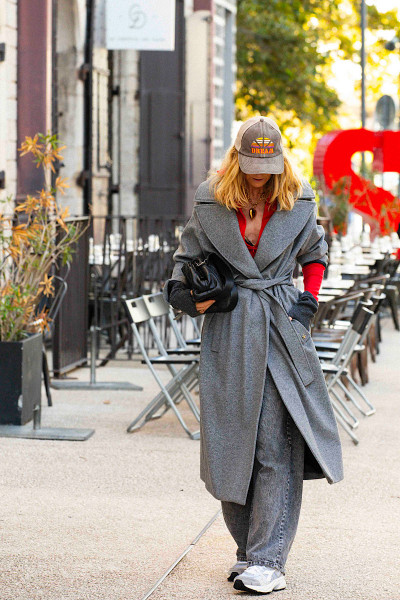 Souvenir - Manteau Yves Gris