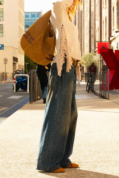 Sista Paris - Sac Lily Nubuck Tabac