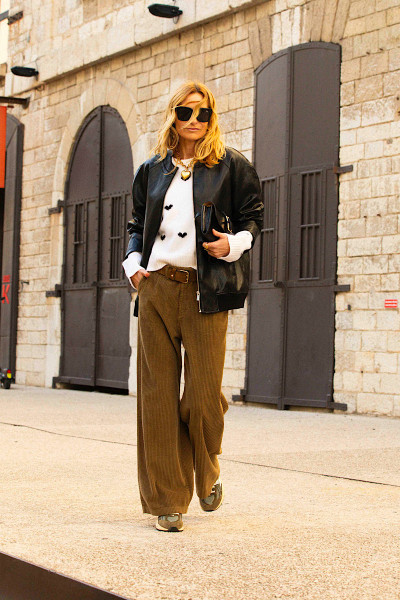 Souvenir - Pantalon Paris Velours Kaki