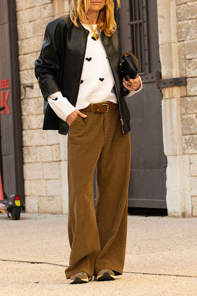 Souvenir - Pantalon Paris Velours Kaki