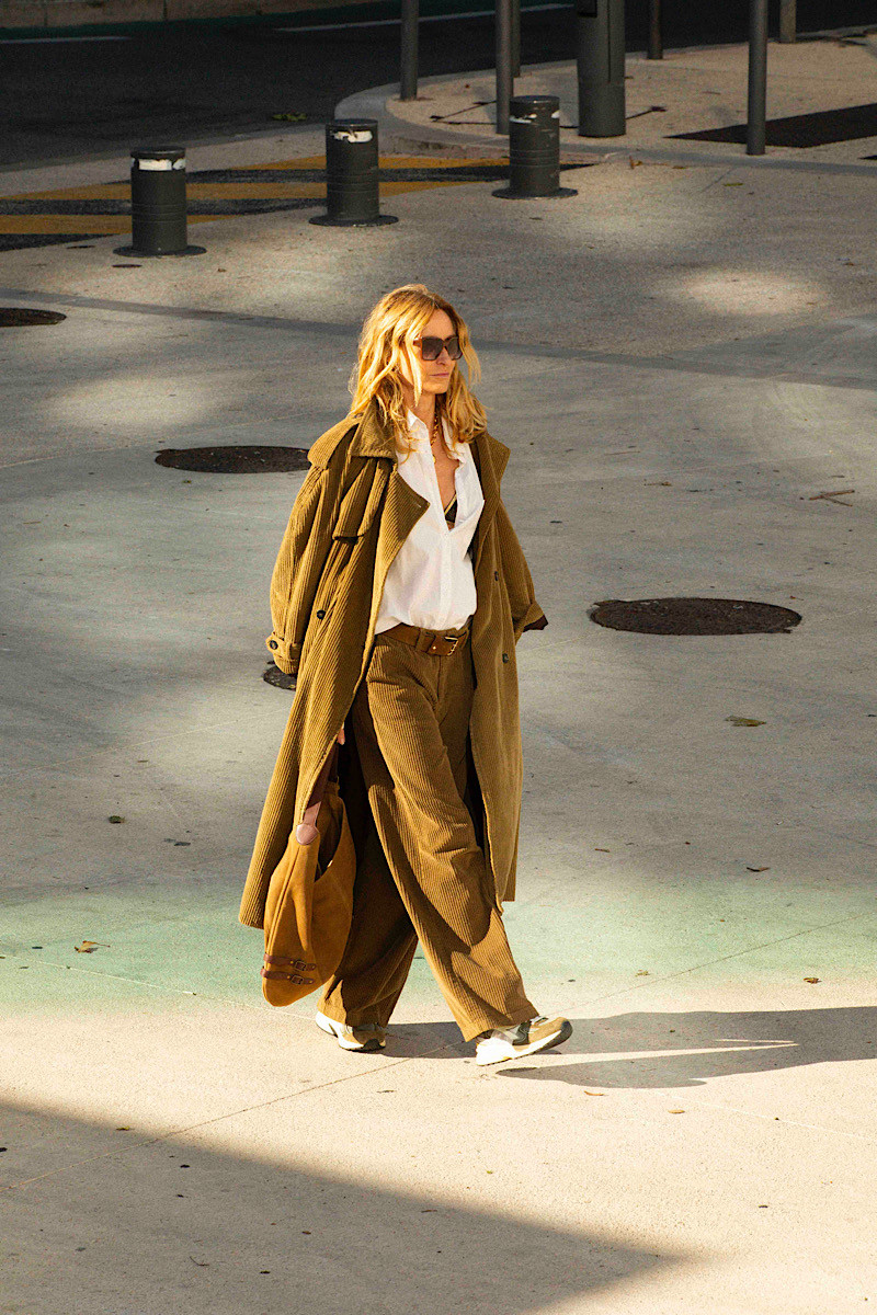 Souvenir - Pantalon Paris Velours Kaki