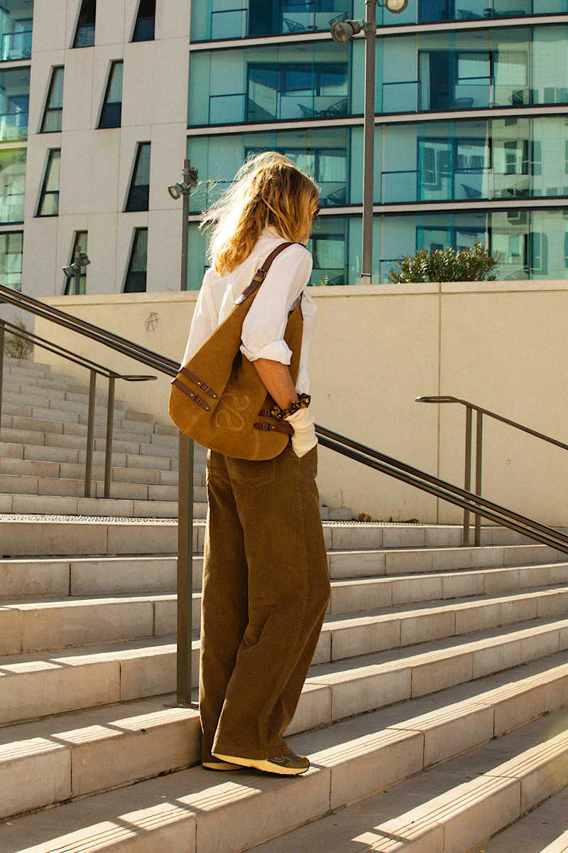 Souvenir - Pantalon Paris Velours Kaki