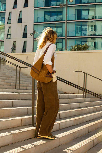 Souvenir - Pantalon Paris Velours Kaki