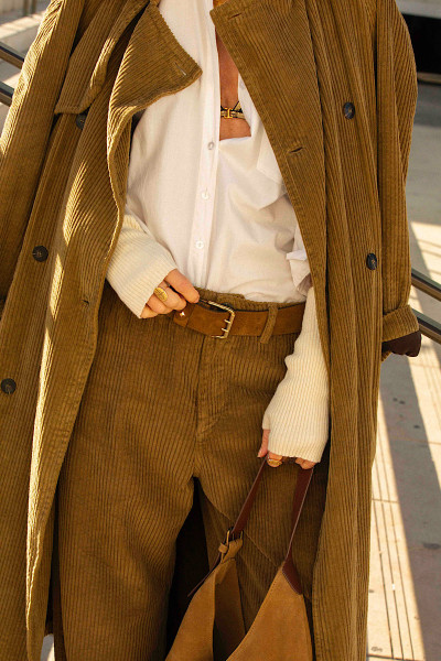 Maevy Mouvement Libre - Mitaines Feu Off White