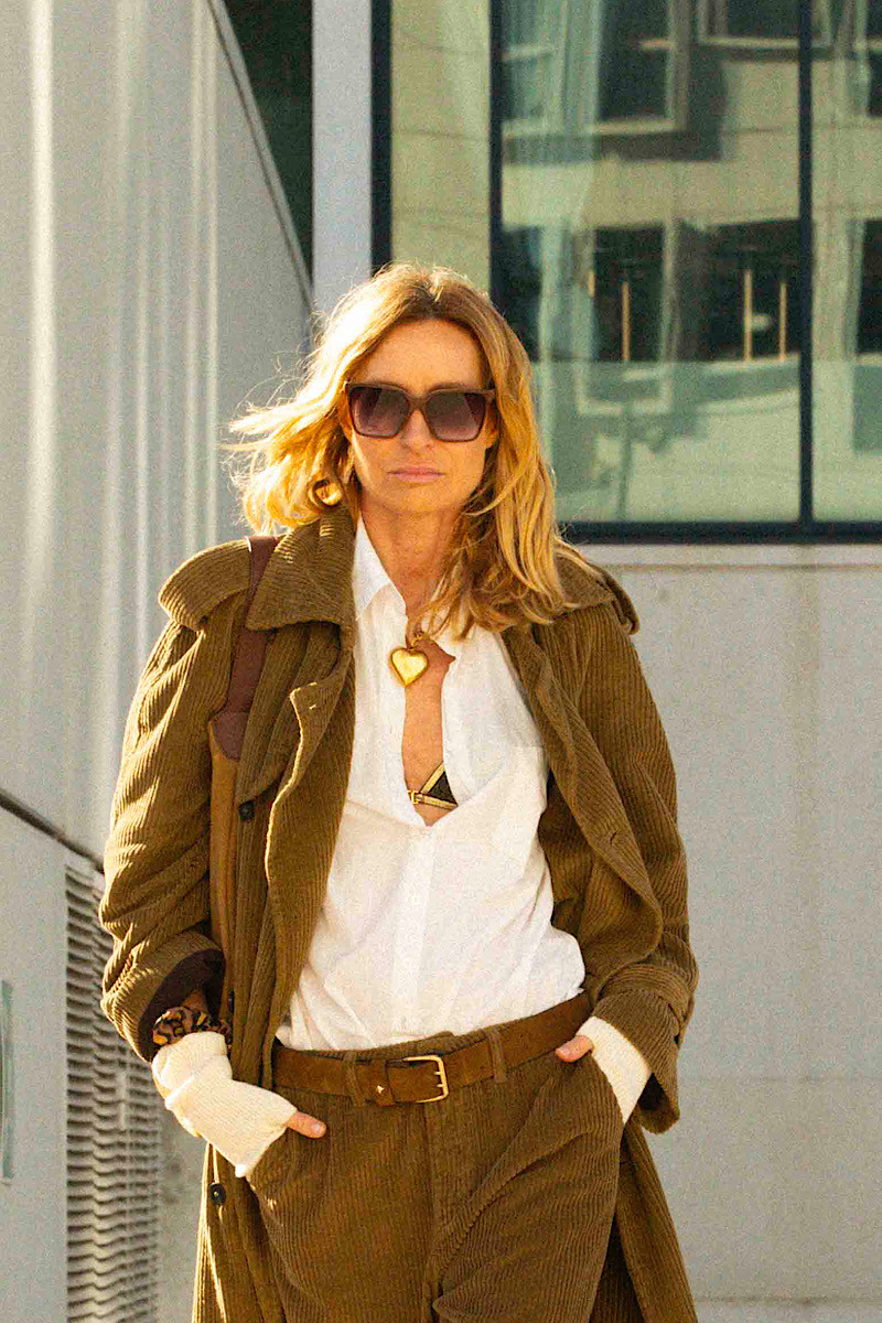 Maevy Mouvement Libre - Mitaines Feu Off White