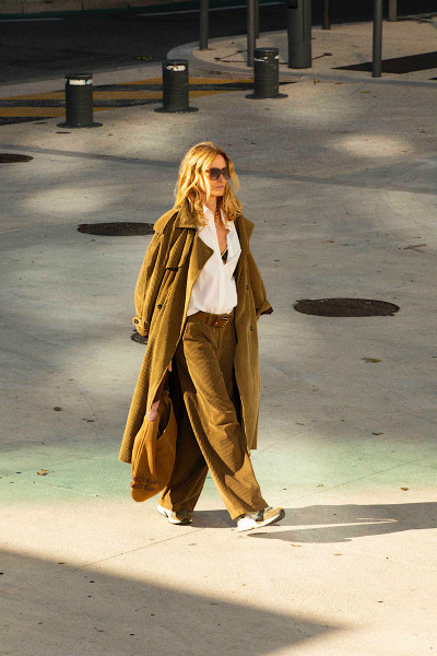 Souvenir - Manteau Trench Paris Velours (2)