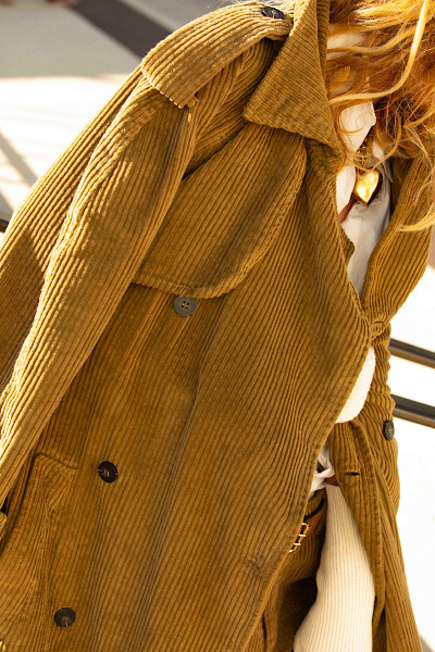 Souvenir - Manteau Trench Paris Velours