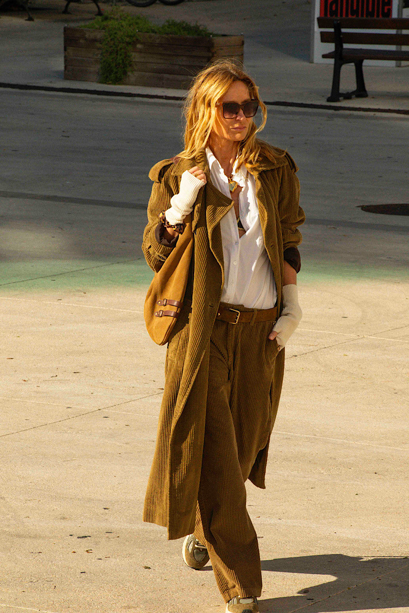 Souvenir - Manteau Trench Paris Velours