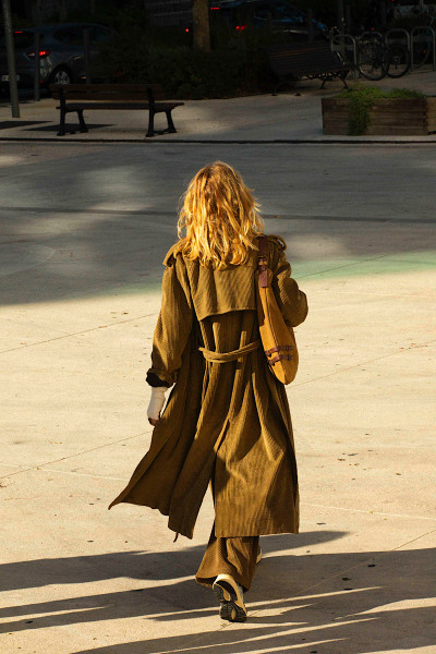 Souvenir - Manteau Trench Paris Velours