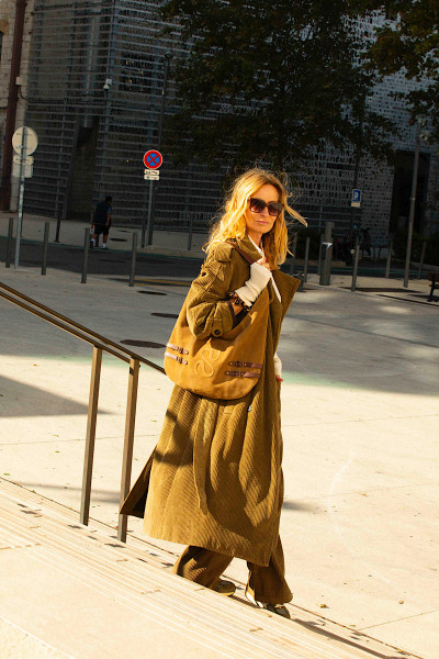 Souvenir - Manteau Trench Paris Velours