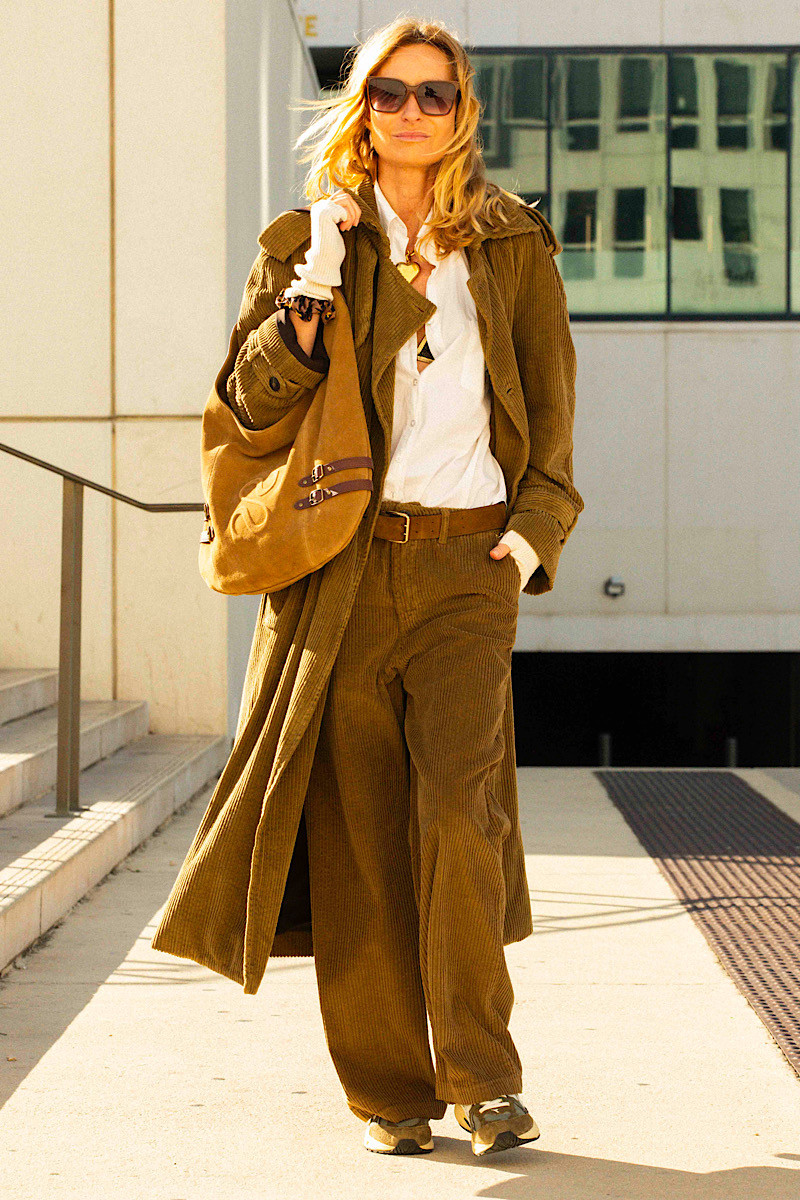 Souvenir - Manteau Trench Paris Velours