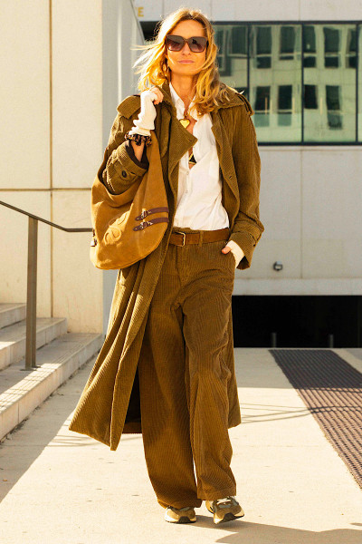 Souvenir - Manteau Trench Paris Velours