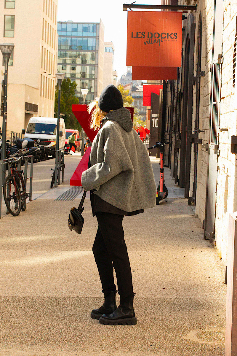 Souvenir - Pantalon Manhattan Cigarette Noir