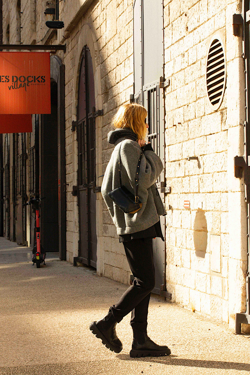 Maevy Mouvement Libre - Col Capuche Grislux