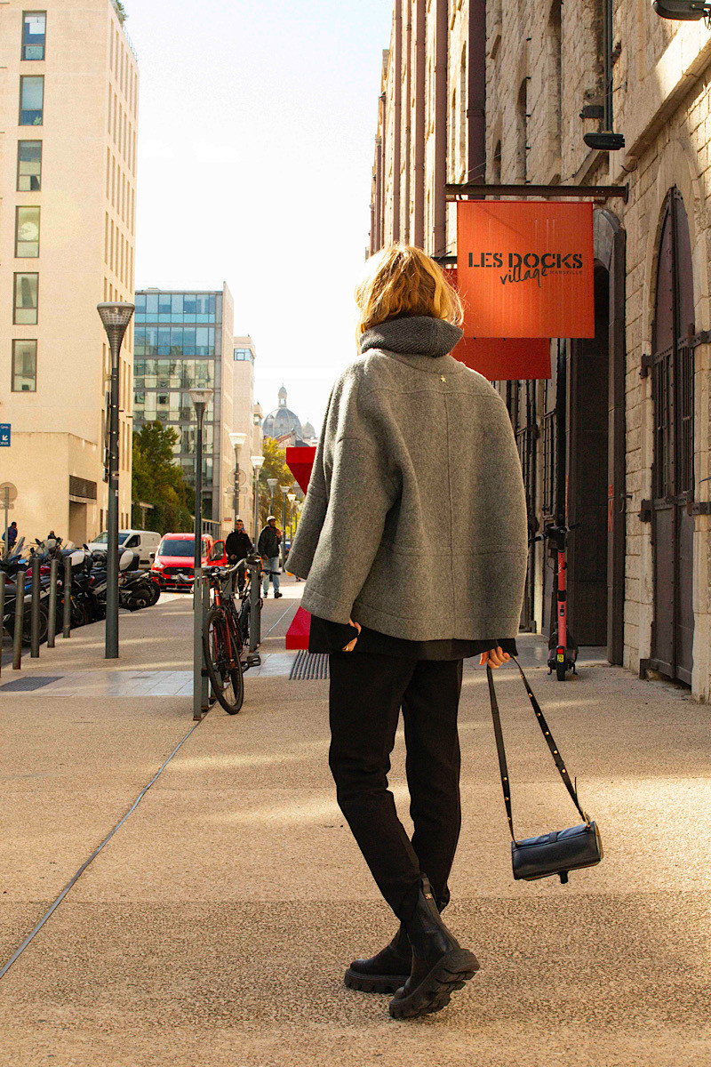 Maevy Mouvement Libre - Col Capuche Grislux