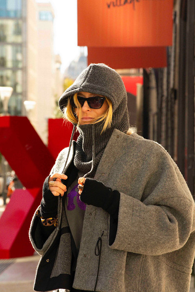 Maevy Mouvement Libre - Col Capuche Grislux