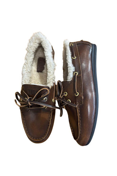 Toral - Mocassin Nahua Marron Fourrure