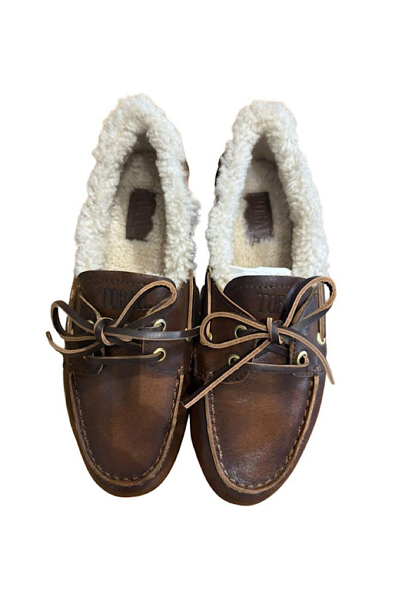Toral - Mocassin Nahua Marron Fourrure
