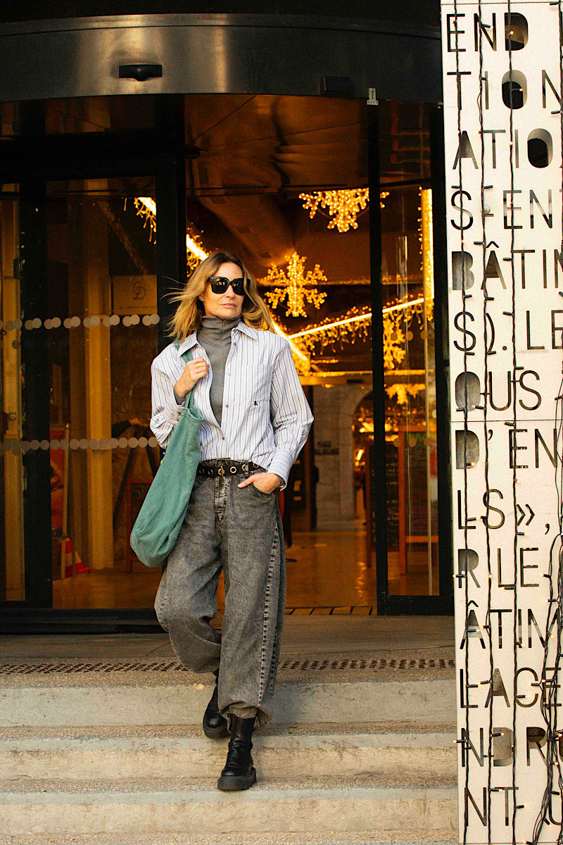 BERENICE - Chemise Oversize Epaulettes Cleas