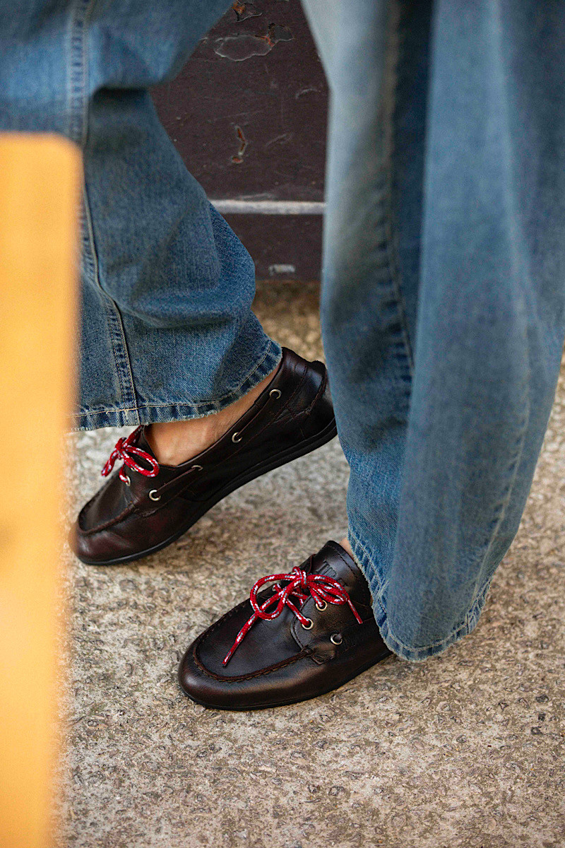 TORAL - Mocassin Nahua Cuir