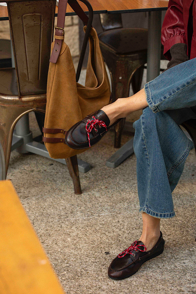 TORAL - Mocassin Nahua Cuir