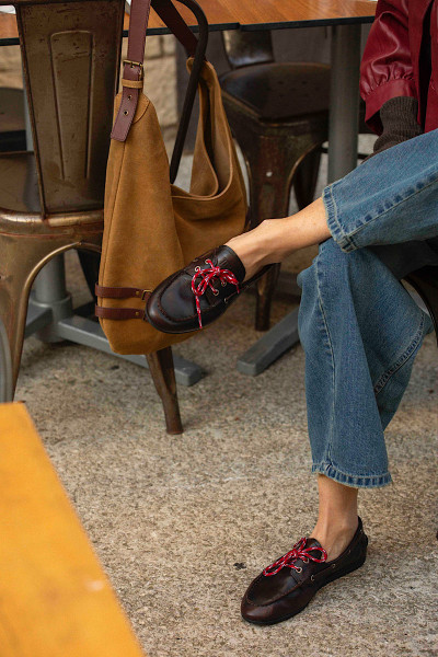 TORAL - Mocassin Nahua Cuir