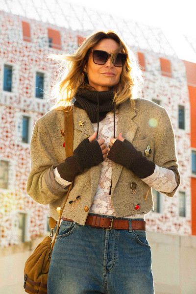 Souvenir - Veste Vintage Beige