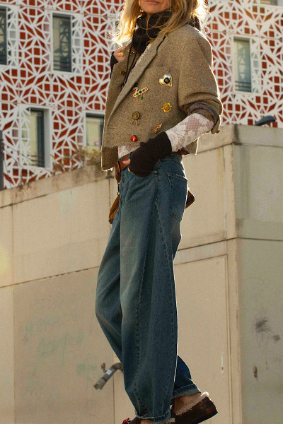 Souvenir - Veste Vintage Beige