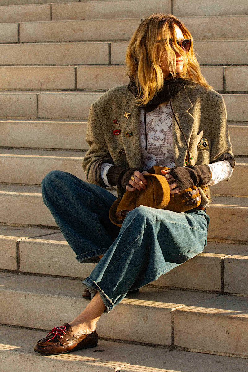 Souvenir - Veste Vintage Beige