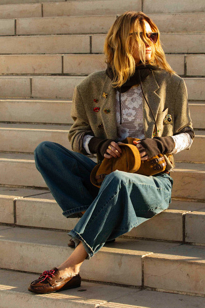 Souvenir - Veste Vintage Beige