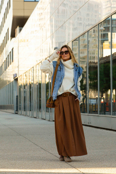 Souvenir - Jupe Jim Cognac