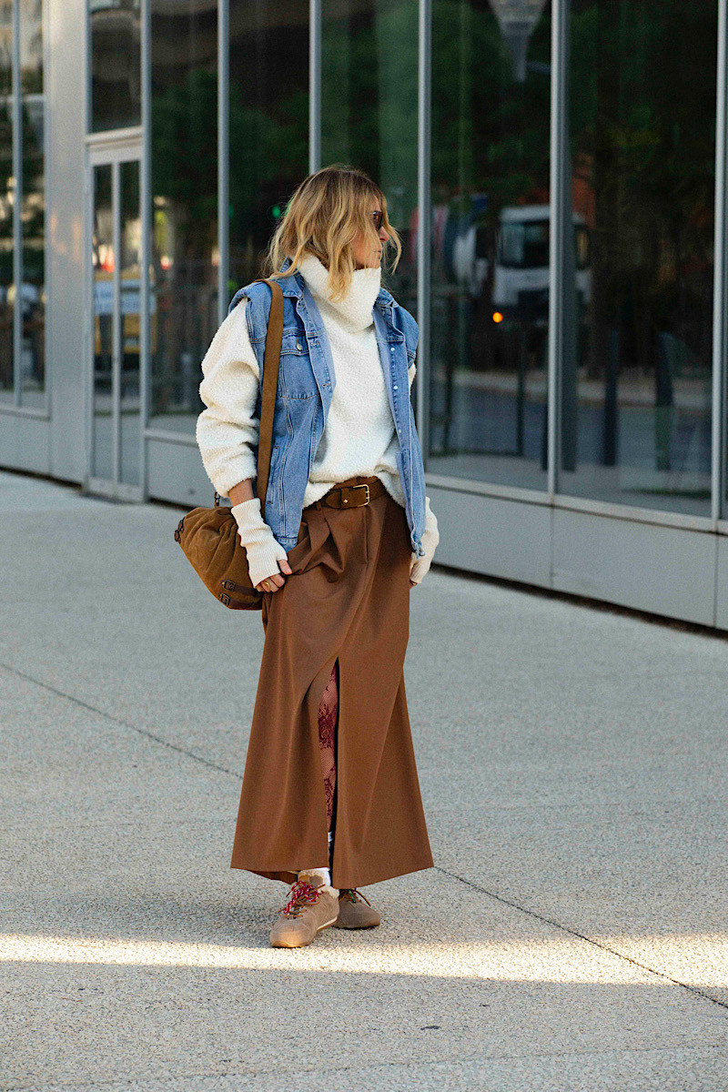 Souvenir - Jupe Jim Cognac