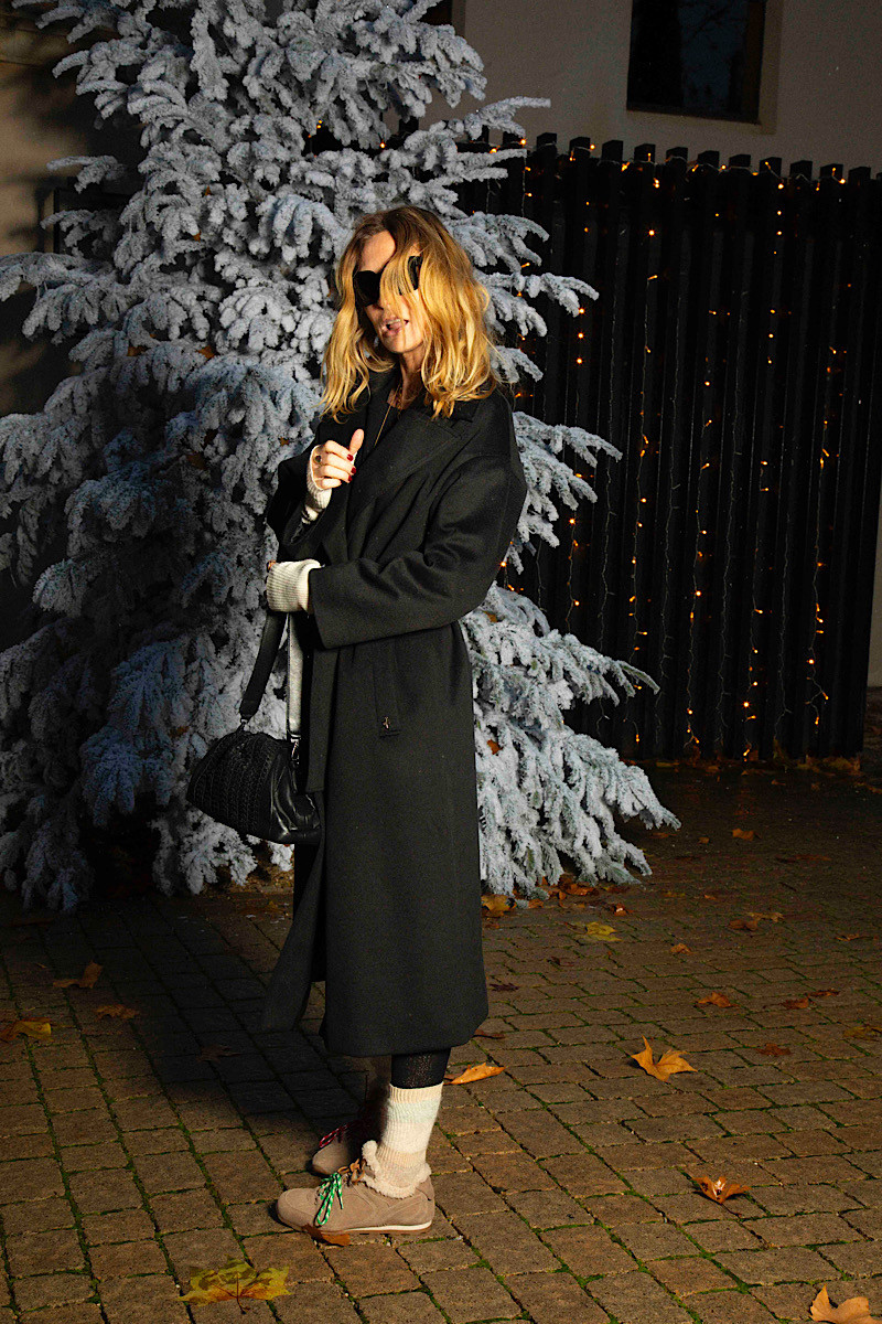 Souvenir - Manteau Yves Noir