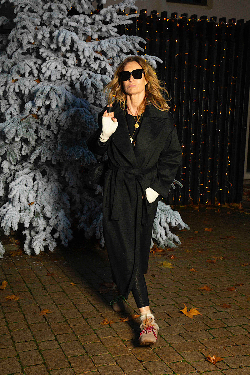 Souvenir - Manteau Yves Noir