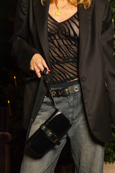 La Nouvelle - Caraco Georgia Black Zebra (2)