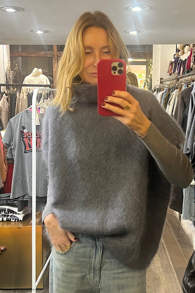 Souvenir - Pull Doudou Gris