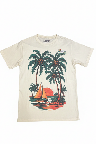 Newtone - Tshirt Trucker Coco Natural