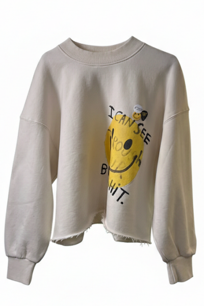 Newtone - Sweatshirt Porter Bullshit Natural