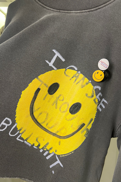 Newtone - Sweatshirt Porter Bullshit Pepper (2)