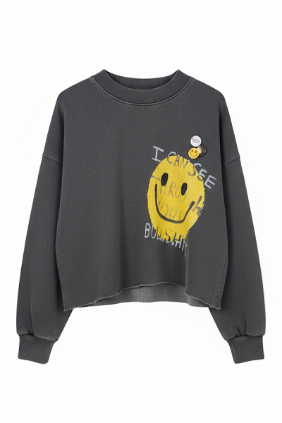 Newtone - Sweatshirt Porter Bullshit Pepper