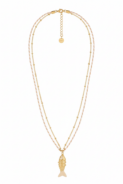 Madone - Collier Poisson Naturel