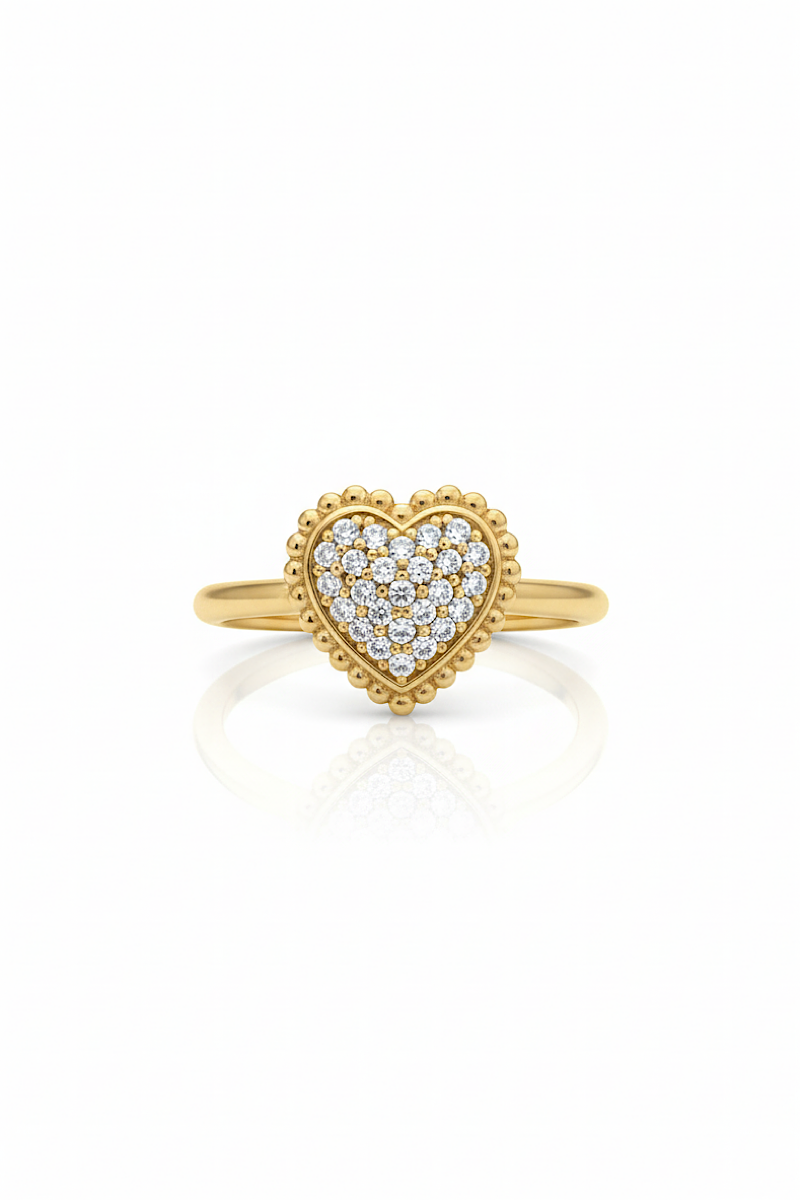 Madone - Bague Coeur