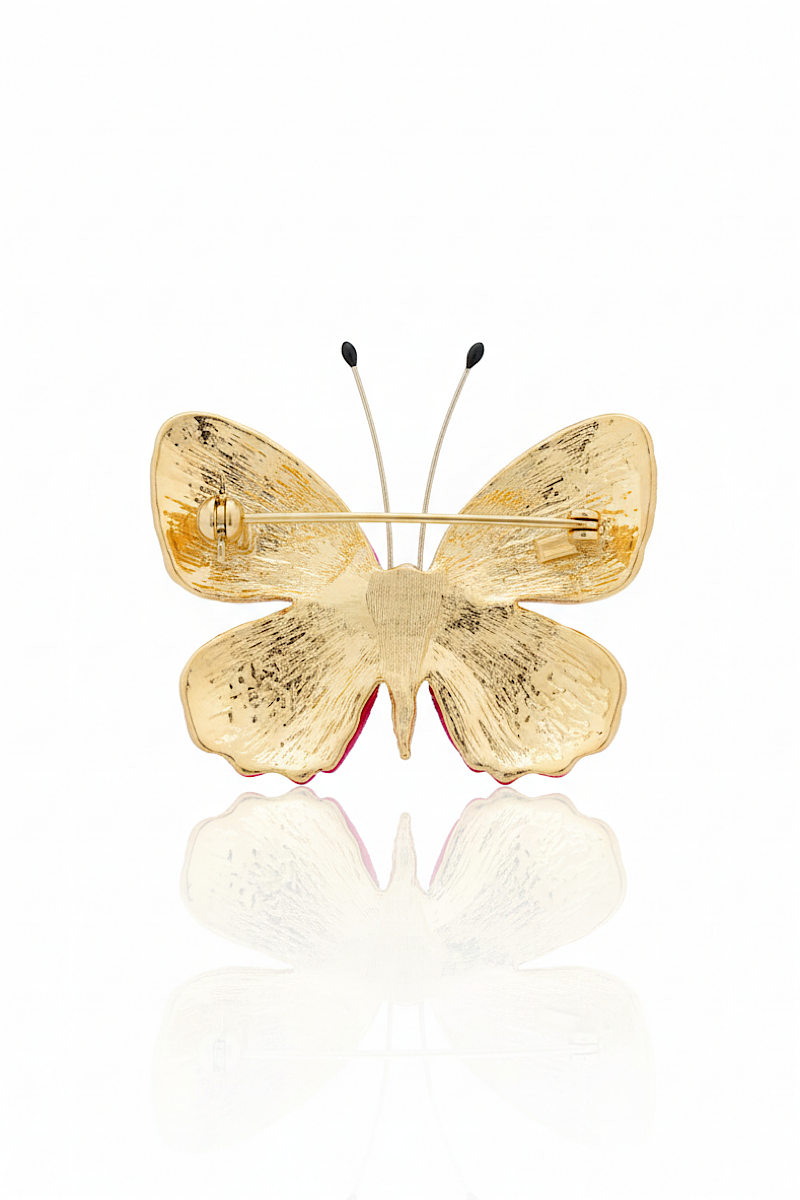  - Broche Papillon bronze